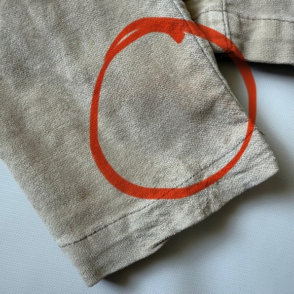 Aeropostale Tan Blazer size small Cotton spandex blend velvet feel. - Picture 12 of 12